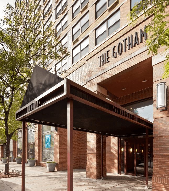 The Gotham entrance