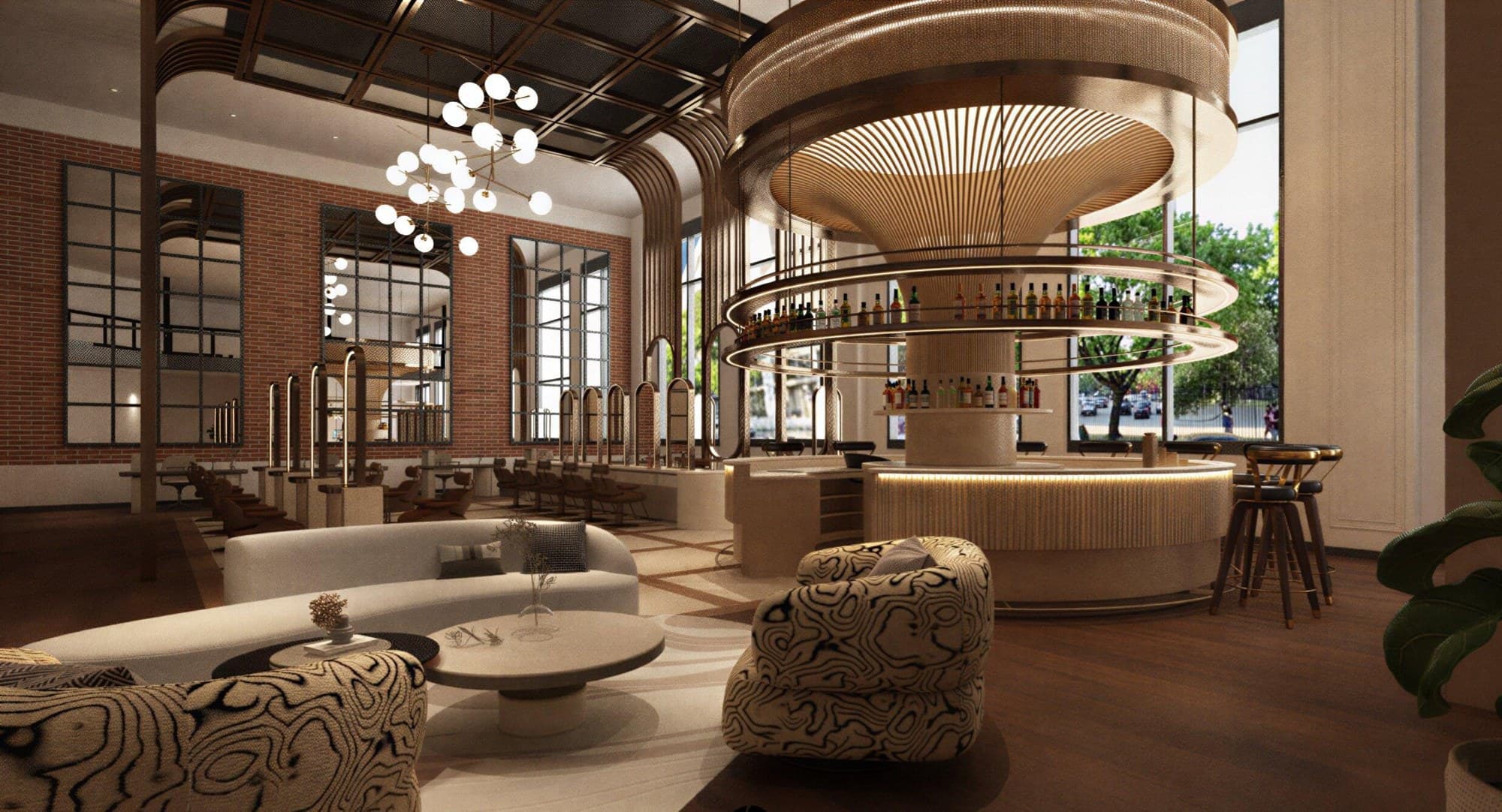 Seoul Mansion salon interior